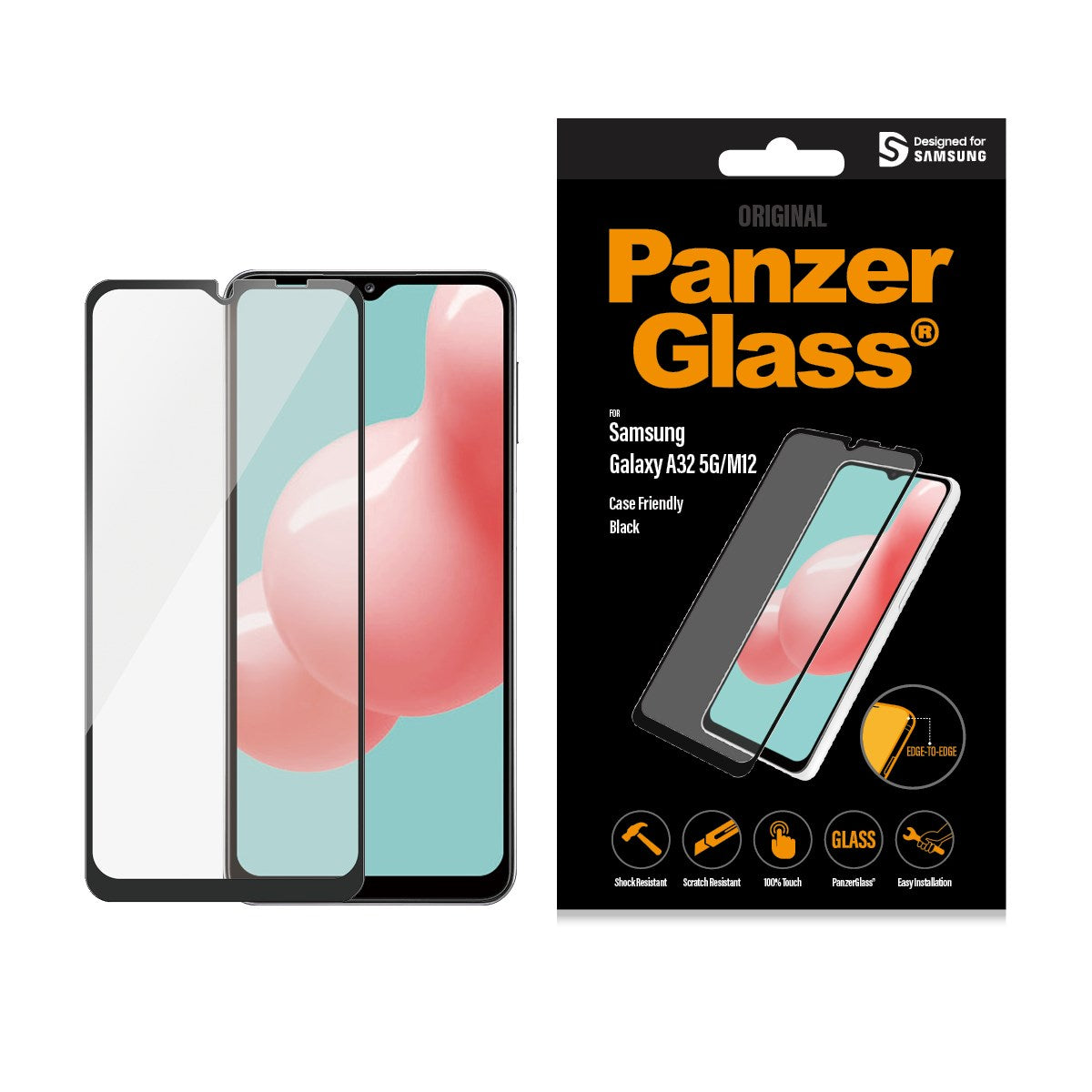 PanzerGlass® Skærmbeskyttelse Samsung Galaxy A32 5G | M12